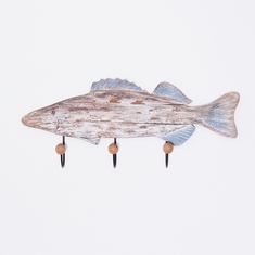 6 X STONE THE CROWS FISH WALL HOOKS - SKU:052311