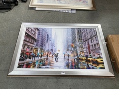 JOHN LEWIS RAINFALL ON 5TH AVENUE WALL ART