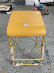 JOHN LEWIS BAR STOOL IN MUSTARD YELLOW