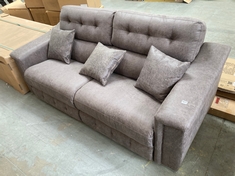 LA-Z-BOY HOLLYWOOD 3 SEATER STATIC SOFA IN MAPLE IGNEOUS - RRP £2599