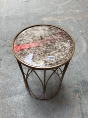 HIGHGATE SIDE TABLE WITH MIRROR TOP