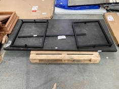 FORDEN BLACK DINING TABLE (KERBSIDE PALLET DELIVERY) (KERBSIDE PALLET DELIVERY)