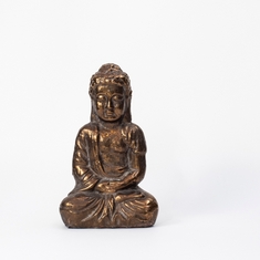 4 X STONE THE CROWS SMALL KNEELING BUDDHA - SKU: 572803 - TOTAL RRP £132