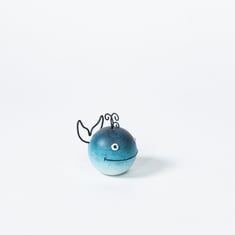 24 X STONE THE CROWS SMALL ROUND METAL WHALE - SKU: 359101 - TOTAL RRP £216