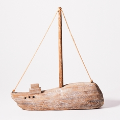 8 X STONE THE CROWS LARGE LOG BOAT - SKU: 052364 - TOTAL RRP £320