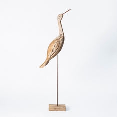 10 X STONE THE CROWS GIANT WOODEN HERON - SKU: 051474 - TOTAL RRP £400