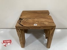 1 X STONE THE CROWS TRUNKS SIDE TABLE - SKU: 442523 - TOTAL RRP £195