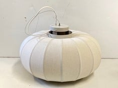 JOHN LEWIS PUMPKIN CEILING LIGHT - RRP £150