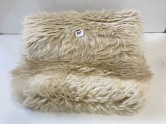 JOHN LEWIS SHEEPSKIN RUG - IVORY - DOUBLE - RRP £100