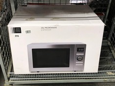 JOHN LEWIS 25L MICROWAVE - STAINLESS STEEL - MODEL NO.: JLSMWO09 - RRP £100