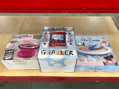 3 X ASSORTED WINNING CANDY FLOSS MAKER