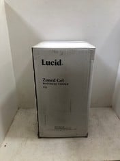 LUCID ZONED GEL 5CM MEMORY FOAM MATTRESS TOPPER 150 X 200CM