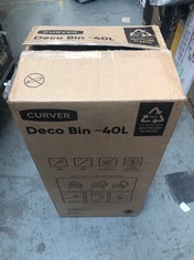 2 X CURVER DECO BIN 40L