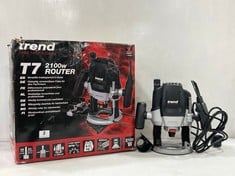 TREND TOOL TECHNOLOGY T7 2100W ½" VARIABLE SPEED PLUNGE ROUTER - RRP £185