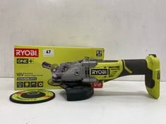 RYOBI 18V ONE+ CORDLESS BRUSHLESS ANGLE GRINDER R18AG7 - RRP £149