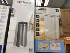 BRABANTIA TOUCH BIN 40L TO INCLUDE TOWER 50L SENSOR BIN