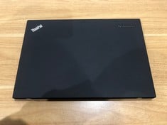 LENOVO THINK PAD LAPTOP IN BLACK. (UNIT ONLY & CHARGE CABLE). [JPTC69062]