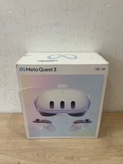 META QUEST 3 128 GB VR HEADSET (ORIGINAL RRP - £479.99) IN WHITE. (WITH BOX) [JPTC69256]