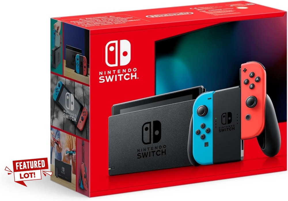 NINTENDO NINTENDO SWITCH GAMES CONSOLE (ORIGINAL RRP - £253.35). (WITH BOX) [JPTC67816]