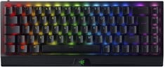 RAZER 2 X ASSORTED ITEMS TO INCLUDE BLACKWIDOW V3 MINI PC ACCESSORY IN BLACK. (WITH BOX) [JPTC69276]