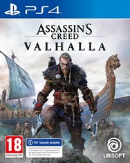 13 X ASSORTED ITEMS TO INCLUDE ASSASSINS CREED VALHALLA GAMES. (WITH CASE (18+ ID REQUIRED ON COLLECTION)) [JPTC69296]