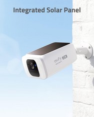 EUFY INTEGRATED SOLAR PANEL CAMERA SECURITY IN WHITE. (WITH BOX) [JPTC69028]