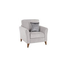 JASMINE ARMCHAIR CAMPO SILVER FABRIC - RRP £649