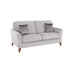 JASMINE 3 SEATER SOFA CAMPO SILVER FABRIC - RRP £899