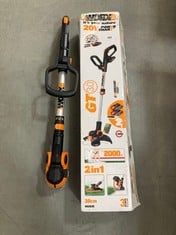 WORX 20V LITHIUM POWERSHARE CORDLESS GRASS TRIMMER WG163E - RRP £129