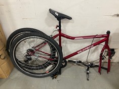 WILDTRAK BURGUNDY 26" BIKE WT055 - RRP £142