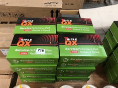 APPROX 20 X TRIPLE QX SERVICE PERFORMANCE PACK PETROL RESTORE AND RENEW 300ML (COLLECTION ONLY)