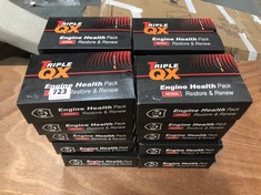 APPROX 20 X TRIPLE QX ENGINE HEALTH PACK PETROL RESTORE AND RENEW 300ML (COLLECTION ONLY)