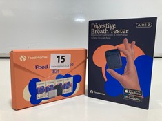 2 X FOOD MARBLE PRODUCTS TO INCLUDE DIGESTIVE BREATH TESTER AIRE 2 AND FOOD INTOLERENCE KIT - TOTAL RRP £348