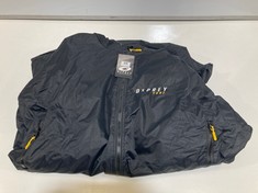 OSPREY SURF CHANGING ROBE IN BLACK WITH YELLOW - RRP £100