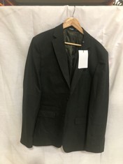 SELECTED HOMME SUIT JACKET IN DARK GREY SIZE UK 44 SLIM FIT RRP Â£135