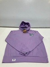 NORTH FACE BOX HOODIE IN LILAC SIZE M