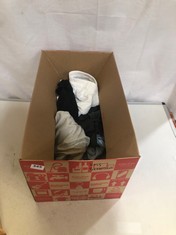 BOX OF ASSORTED CHILDREN'S BRANDED CLOTHING TO INCLUDE NIKE PARIS SAINT-GERMAIN SHORTS LIGHT GREY SIZE 10-12YRS