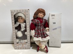 3 X COLLECTOR'S PORCELAIN DOLLS