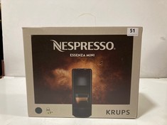 NESSPRESSO ESSENZA MINI COFFEE MACHINE - RRP £137