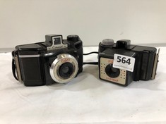 2 X CORONET VINTAGE CAMERA