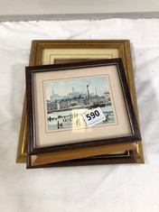 QTY OF FRAMED PAINTINGS AND PRINTS