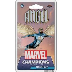 11 X FANTASY FLIGHT GAMES | MARVEL CHAMPIONS: ANGEL HERO PACK | MINIATURES CARD GAME | AGES 14+ | 1-4 PLAYERS | 30 MINUTES PLAYING TIME.