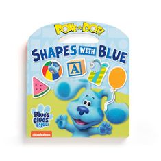 20 X MELISSA & DOUG BLUE'S CLUES & YOU! CHILDREN'S BOOK - POKE-A-DOT: SHAPES WITH BLUE.