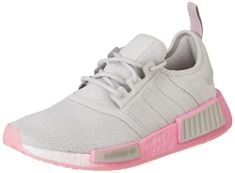 1 X ADIDAS WOMEN'S NMD_R1 W SNEAKER, GREY ONE BLISS PINK FTWR WHITE, 5 UK.