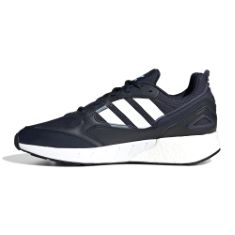 1 X ADIDAS MEN'S ZX 1K BOOST 2.0 GYMNASTICS SHOES, LEGEND INK/FTWR WHITE/CORE BLACK, 8 UK.