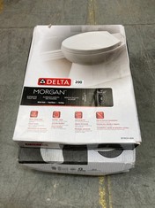 HOMECRAFT SAVANAH RAISED TOILET SEAT TO INCLUDE DELTA MORGAN TOILET SEAT