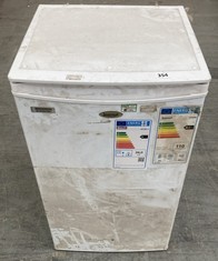 IGENIX IG3960 UNDER COUNTER FRIDGE IN WHITE