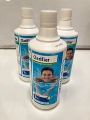 APPROX. 32 X CLEARWATER POOL & HOT TUB CLARIFIER - 1L ( COLLECTION ONLY )