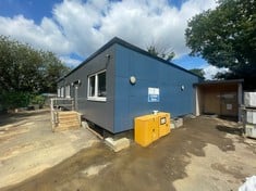 TWO PART MODULAR OFFICE BUILDING, SIZE EST. 50 X 30 - *LOCATION: SURREY, RAMS REQUIRED FOR THE REMOVAL OF THIS LOT - VIEWING BY APPOINTMENT: EMAIL BAADMIN@JOHNPYE.COM