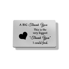 QUANTITY  OF ASSORTED ITEMS TO INCLUDE THANK YOU GIFTS FOR WOMEN MEN ENGRAVED WALLET CARD INSERT APPRECIATION GIFTS HER HIM BIRTHDAY CHRISTMAS GRADUATION GIFTS FOR FRIENDS BFF BESTIES TEACHER NURSE C